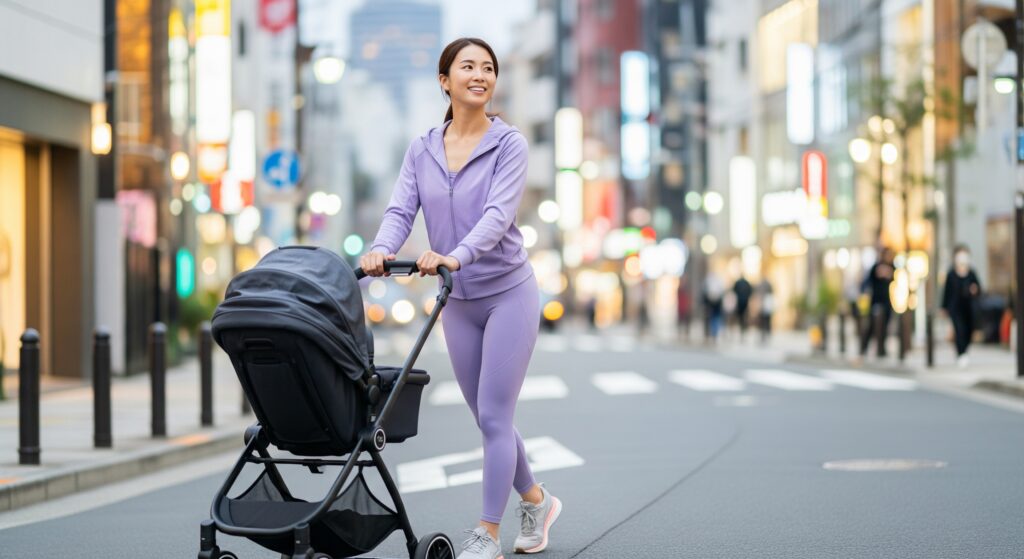 産後のダイエットをジムで効果的に行い、成果が出始めているママ